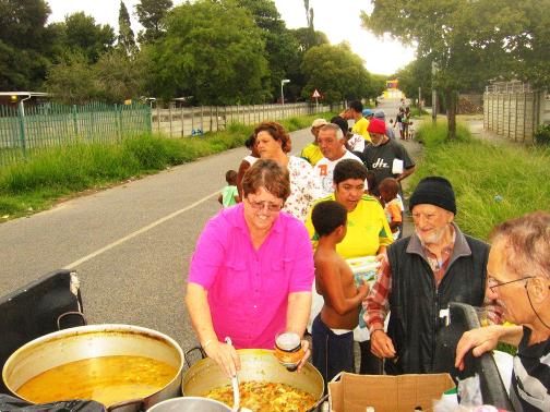 St Patrick's Mother Teresa Street Distribution