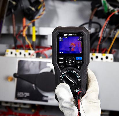 FLIR DM284 Digital Multimeter (DMM) with IGM Thermal Camera.