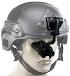 Helmet mounted Night Vision Equipment.